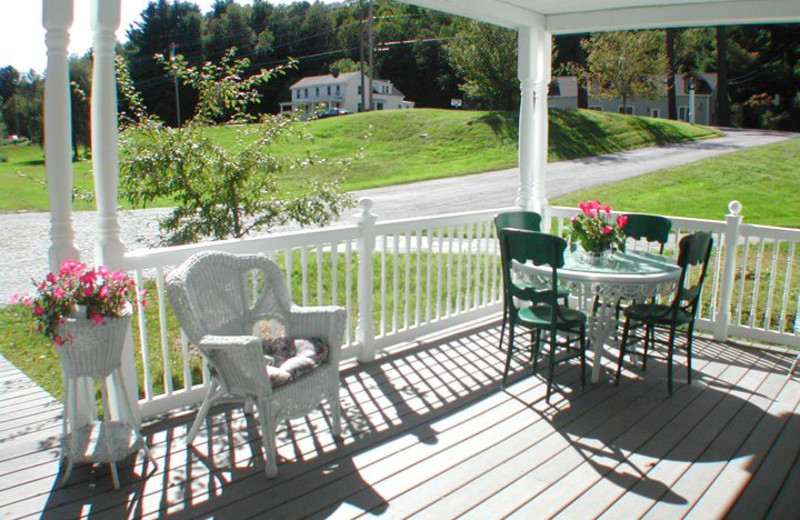 Porch at Barnside Luxury Inn