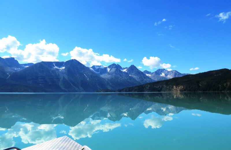 Scenic view at Tagish Wilderness Lodge.