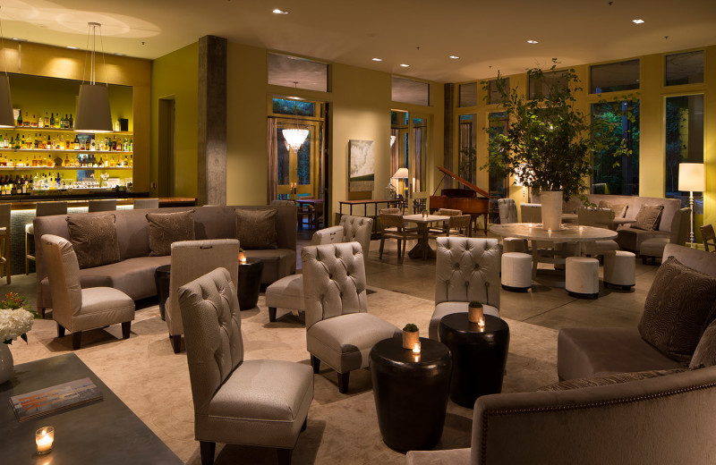 Lobby at Hotel Healdsburg.