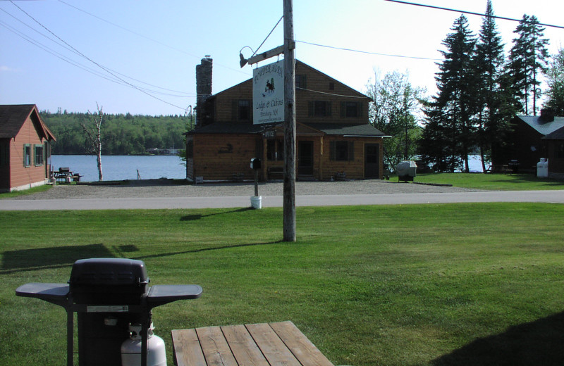 Patio at Powder Horn Lodge