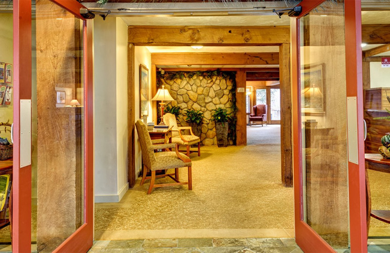 Lobby at Silver Fox Inn.