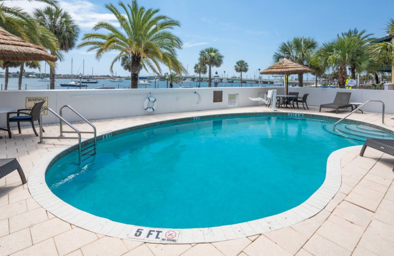 Outdoor pool at Hilton St. Augustine Historic Bayfront.