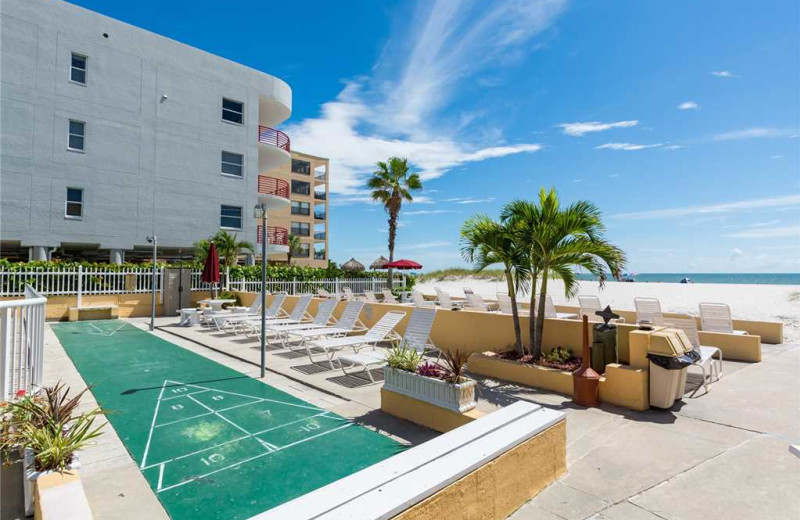 Shuffleboard at Surf Song Resort Condominiums.