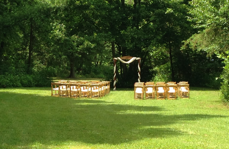 The perfect spot for your walk down the aisle