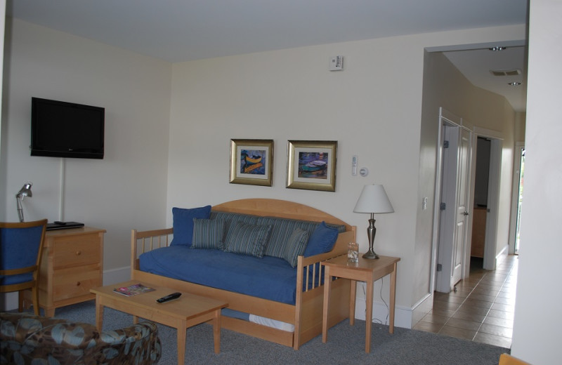 Guest room at Beachmere Inn.