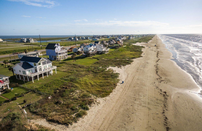Beach at Gary Greene Vacation Rentals.