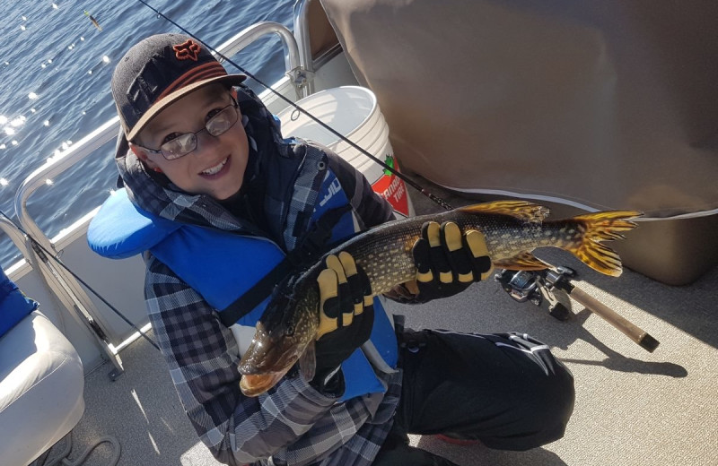Fishing at Wolseley Lodge.
