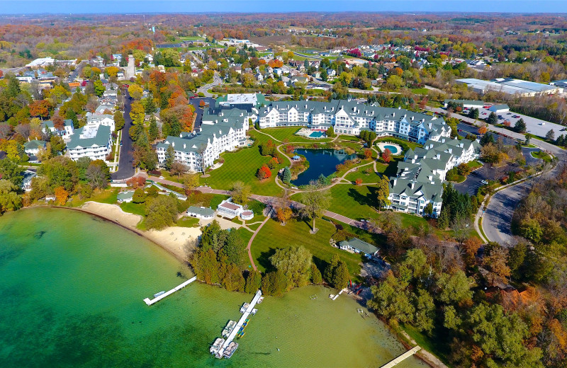 Fall color at The Osthoff Resort