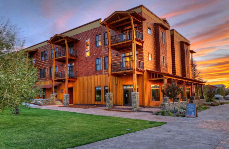 Exterior view of Teton Springs Lodge.