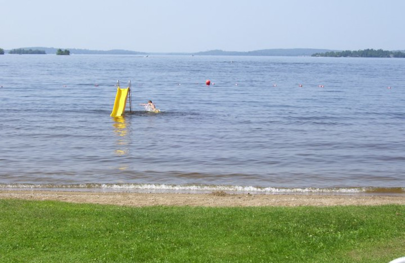 Beach at McKinley Park Campground 