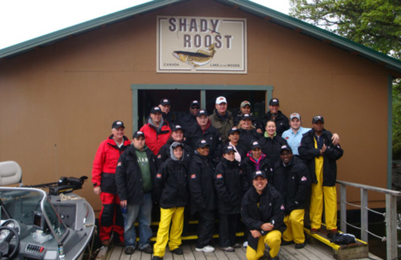 Corporate events at Shady Roost Lodge.