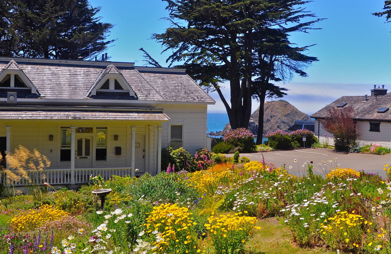 Exterior view of Elk Cove Inn 