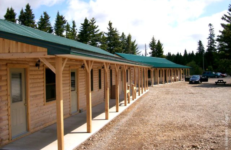 Exterior view of Adair's Lodge & Cabins.