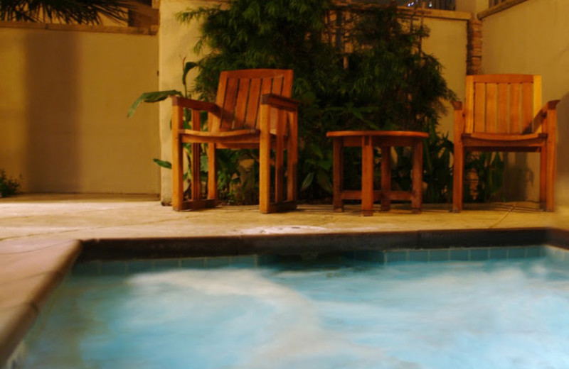 Hot tub at Larkspur Landing - Sacramento.