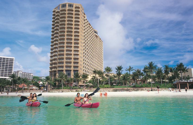 Exterior view of Outrigger Guam Resort.