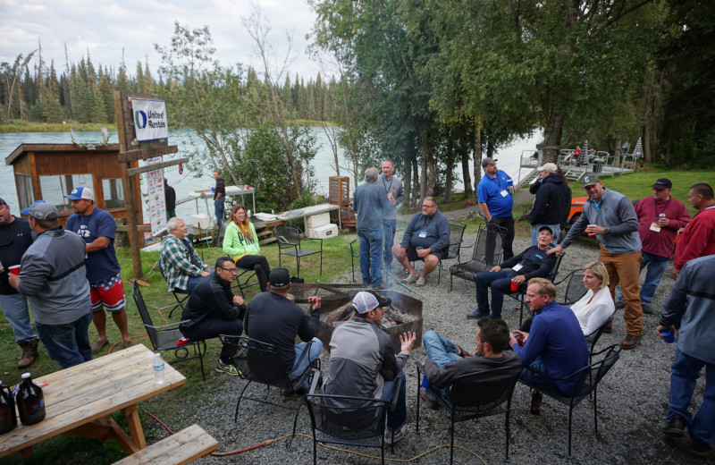 Groups at Big Sky Charter & Fishcamp.