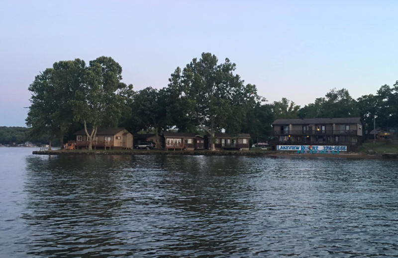 Exterior view of Lakeview Resort - Lake of the Ozarks.