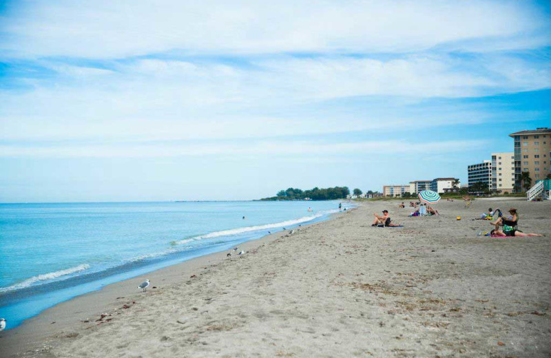 Beach at Inn At The Beach Resort.