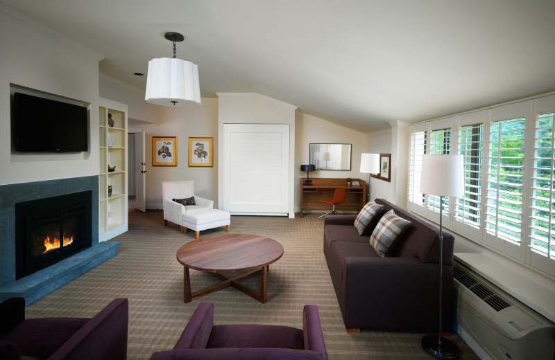 Moss Glen suite at Topnotch Resort.