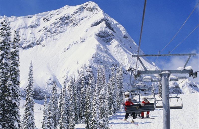 Skiing at Resorts of the Canadian Rockies.