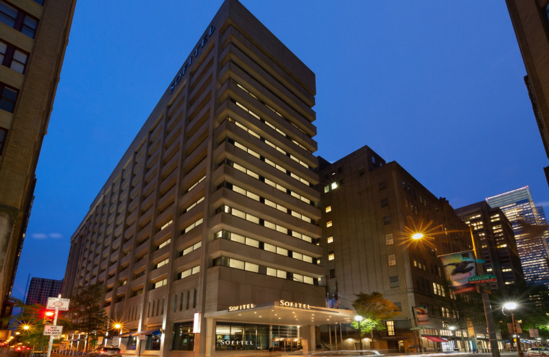 Exterior view of Sofitel Philadelphia.