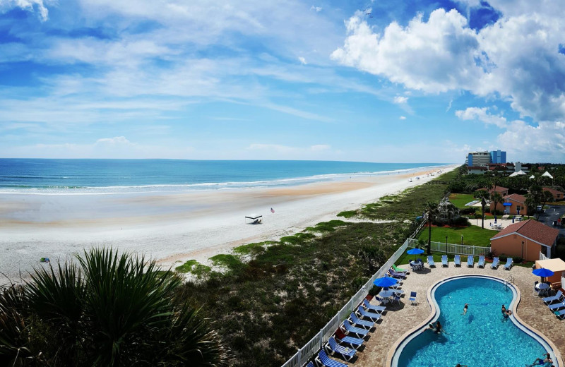 Beach at Coral Sands Oceanfront Resort.