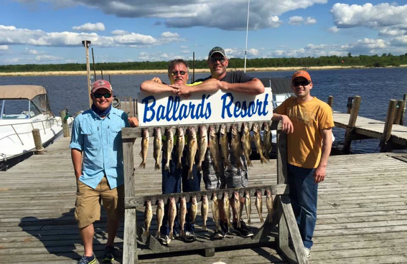 Fishing at Ballard's Resort.