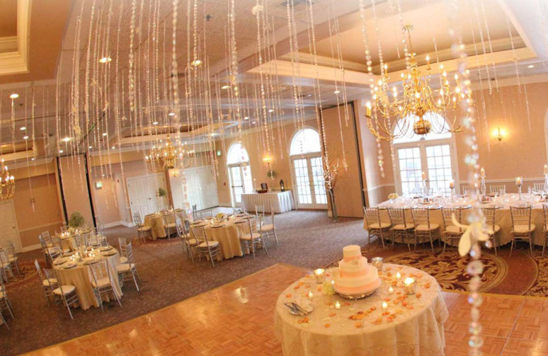 Wedding reception at Heidel House Resort.