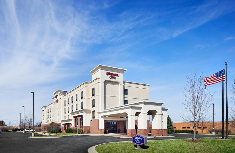 Exterior view of Hampton Inn Indianapolis Northwest.