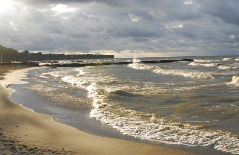 Beach near Hampton Inn North Olmsted.