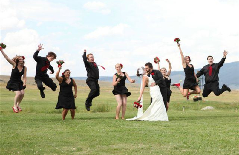 Wedding at Montana High Country Lodge.