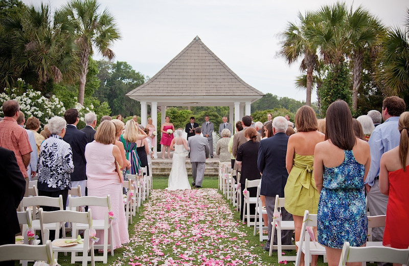 Wedding reception at Sea Palms Resort.