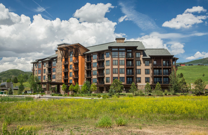 Exterior view of Trailhead Lodge.