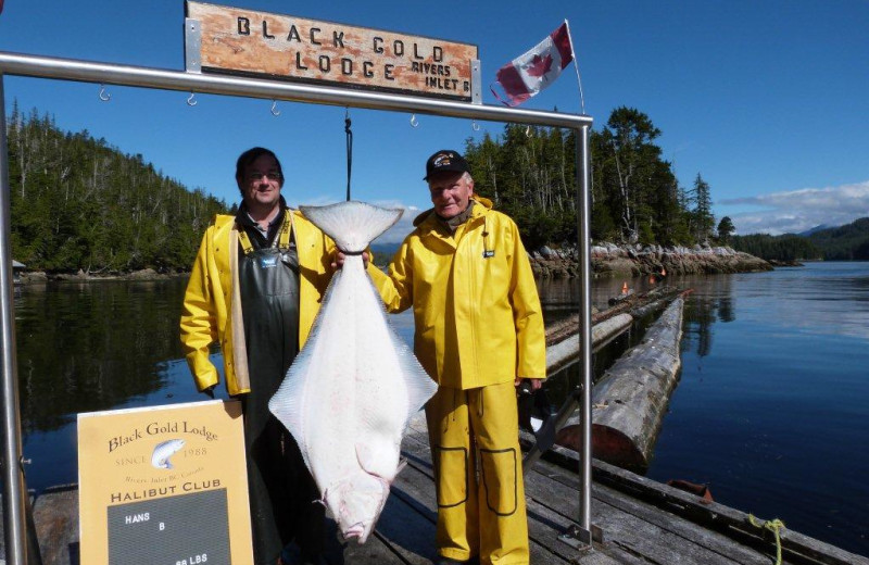 Fishing at Black Gold Lodge