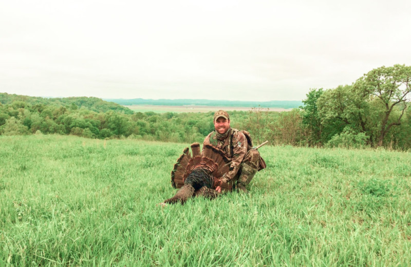 Turkey hunting at Harpole's Heartland Lodge.