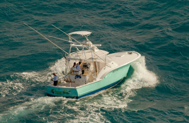Fishing boat at Cheeca Lodge & Spa.