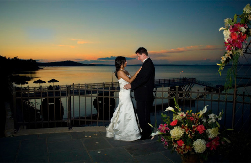 Wedding Couple at Bar Harbor Regency