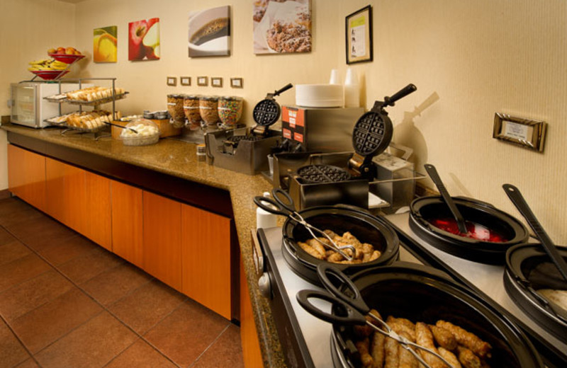 Breakfast Bar at Fairfield Inn Manassas