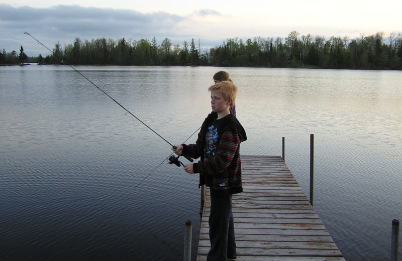 Fishing at Kokomo Resort.