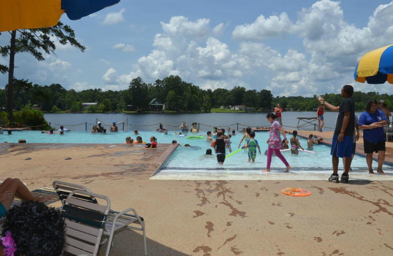 Waterpark at Yogi on the Lake.