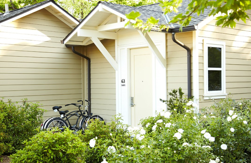 Studio exterior at Solage Calistoga.