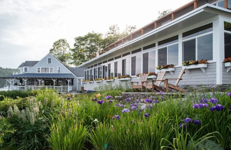 Exterior view of Linekin Bay Resort.