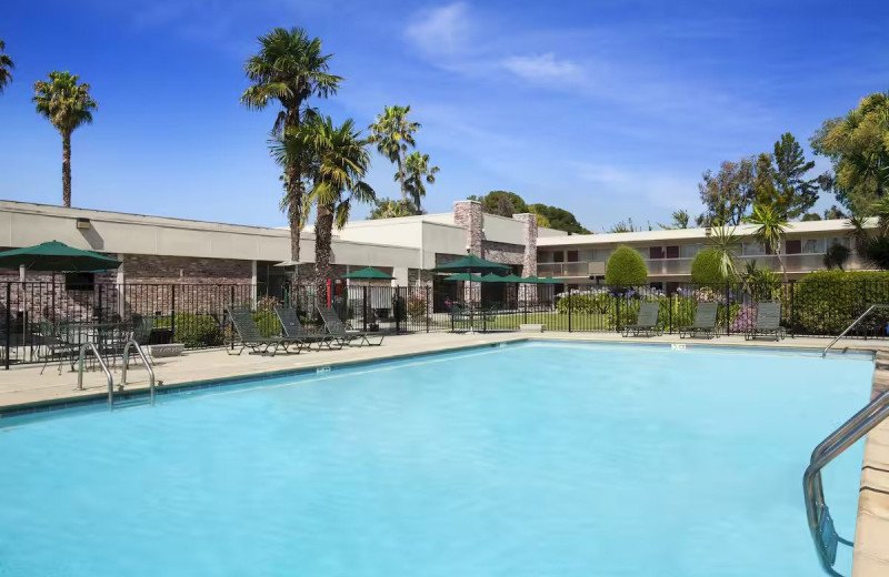 Outdoor pool at Ramada by Wyndham Sunnyvale/Silicon Valley.