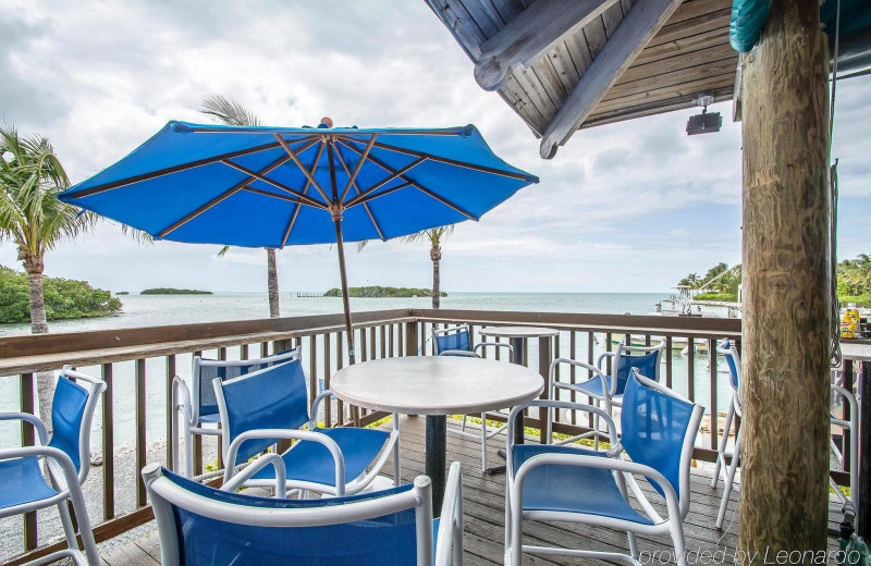 Guest balcony at The Hammocks at Marathon.