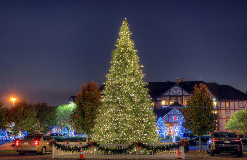 Christmas tree at The Inn at Christmas Place.