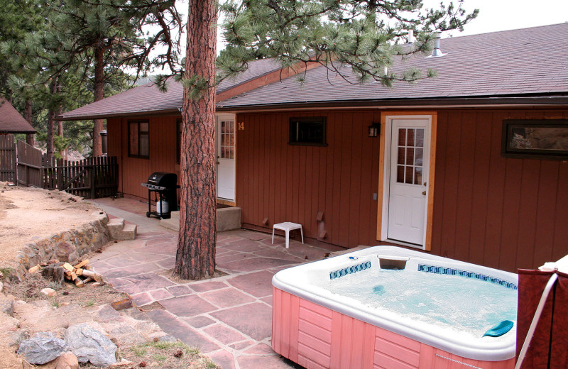 Chalet exterior at Timber Creek Chalets.