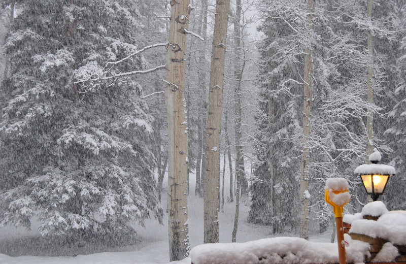 Winter at Arrowhead Mountain Lodge.