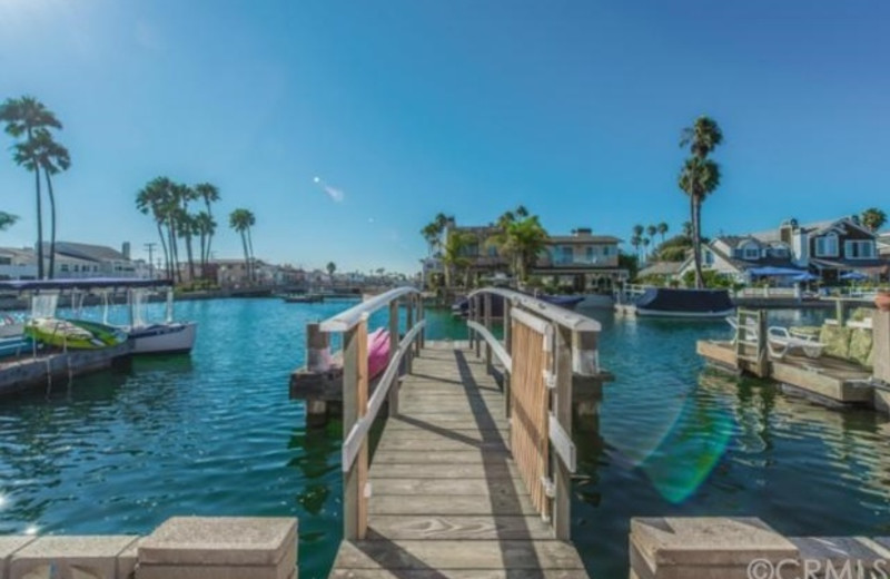 Rental fishing pier at Seabreeze Vacation Rentals, LLC-Orange County.