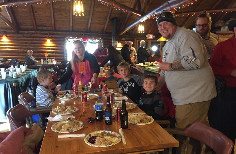 Family at Woods Landing.