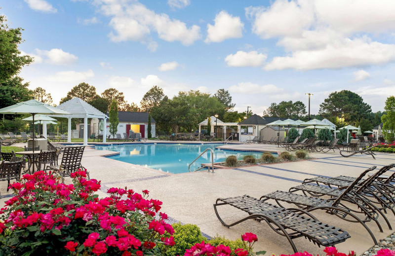 Outdoor pool at The Historic Powhatan Resort.